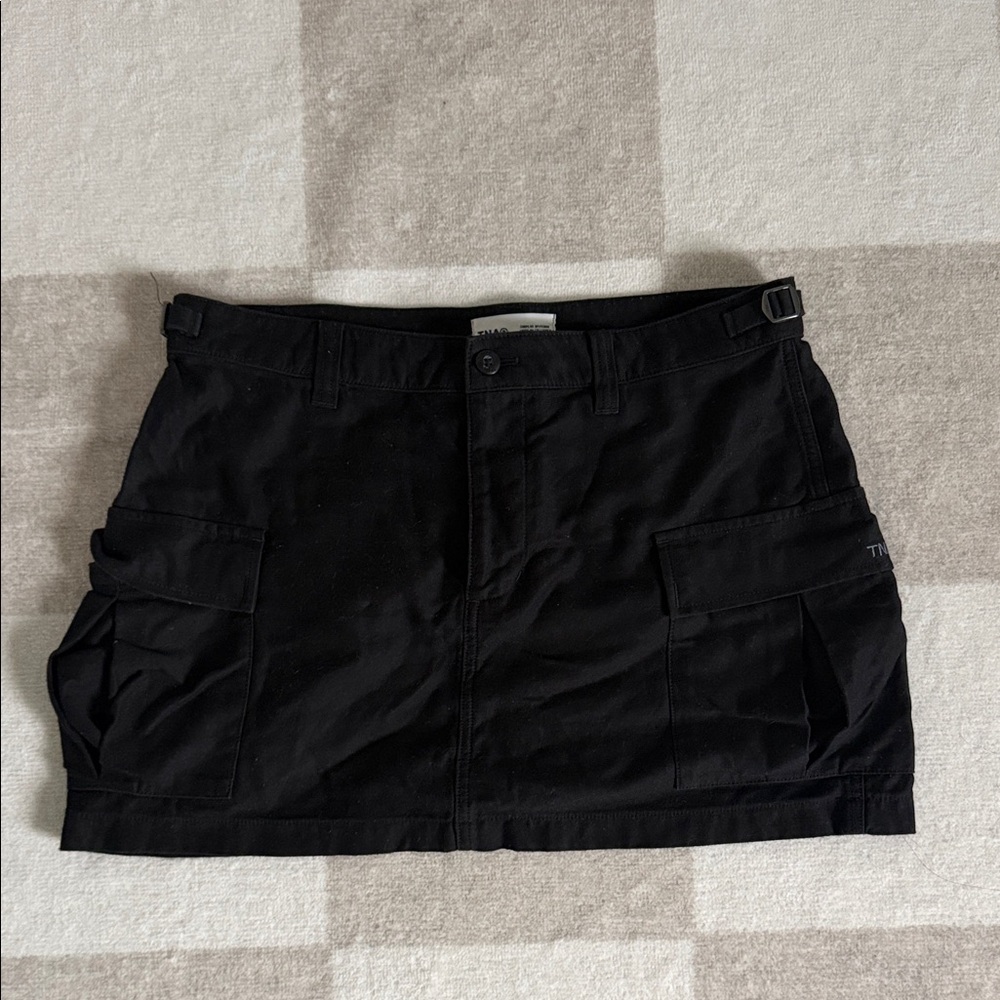 Aritzia Black Cargo Mini Skirt